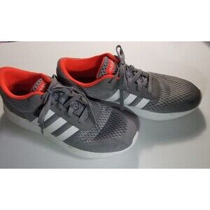 Adidas Men's Shoes Sneakers US Size 11 Lite Racer Grey Solar F98926 Running
